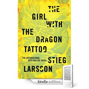 The Girl With the Dragon Tattoo by Stieg Larsson Kindle cover