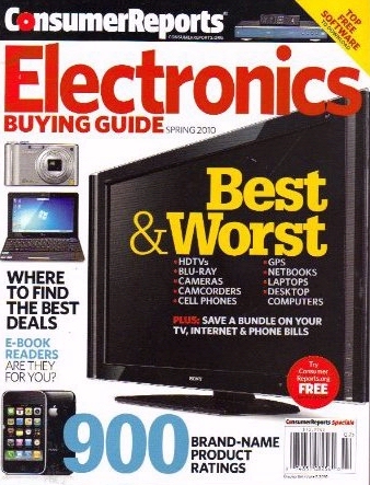 Consumer Reports buying guide cover