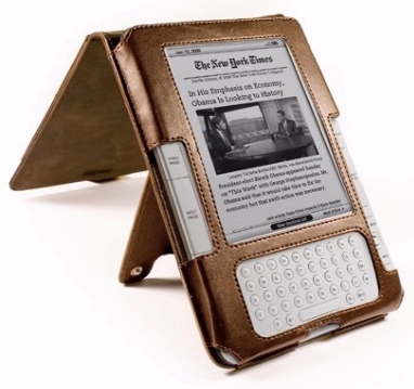 Leather Kindle saddle cover