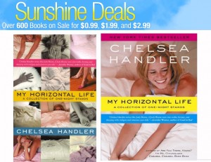 Chelsea Handler's My Horizontal Life e-book on sale at Amazon