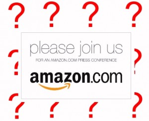 Image of Amazon tablet Press Conference announcement September 28th