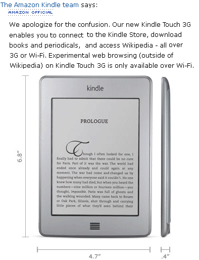 Browsing On Kindle Wifi