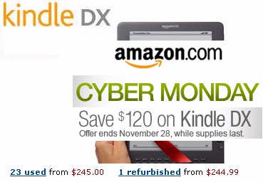 Amazon's Cyber Monday deal on a Kindle