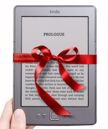 New Amazon Kindle gift wrapped