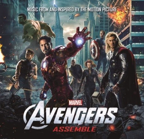 The Avengers movie soundtrack cover