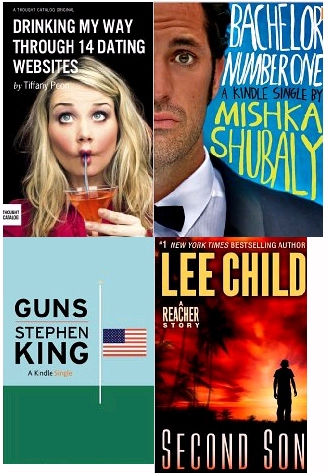 Covers of Amazon Kindle Singles