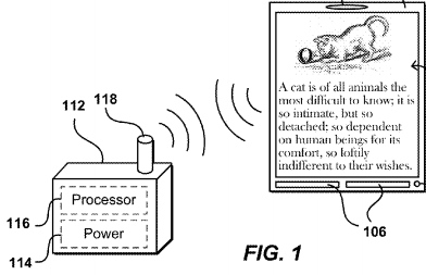 Kindle display system never needs to be recharged