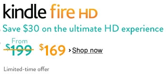 July 4th Kindle Fire HD sale at Amazon