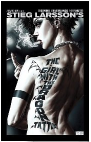 The GIrl with the Dragon Tattoo graphic novel cover