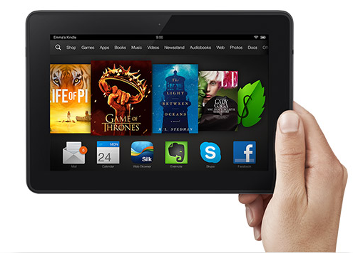 Amazon Discounts Kindle Fire HDX for Cyber Monday