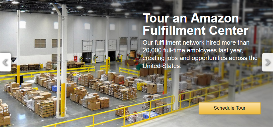 Amazon Warehouse Tour