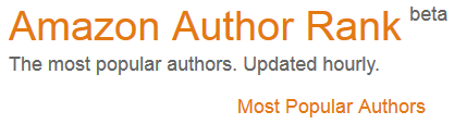 Amazon Author Rank