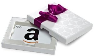 Amazon Gift Card Box with free one-day shipping