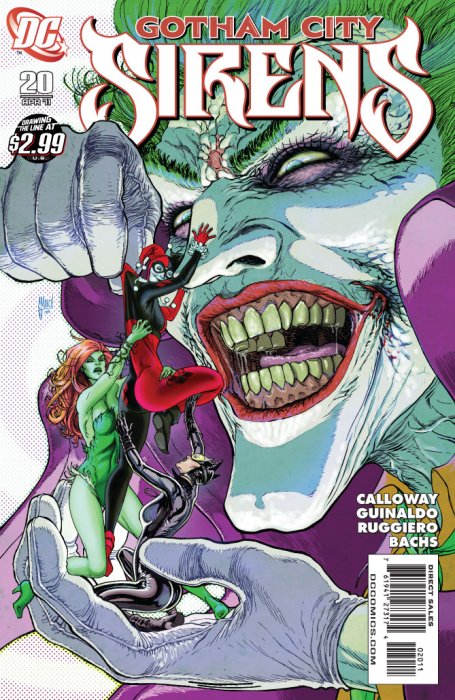 Harley Quinn, Poison Ivy and Joker in Gotham City Sirens 20