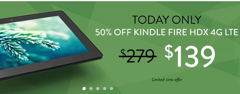 Amazon Christmas Kindle sale