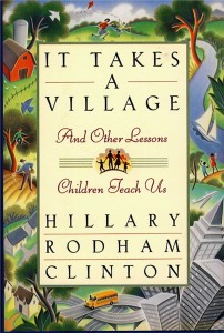 It Takes a Village book cover by Hillary Clinton