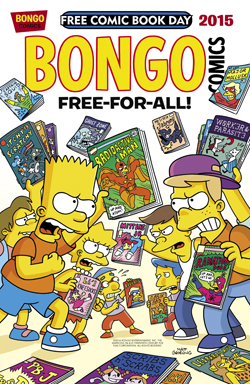 Free Comic Book Day - The Simpsons Bongo Free For All By Matt Groening