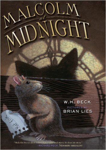 Malcolm at Midnight book cover by Brian Lies